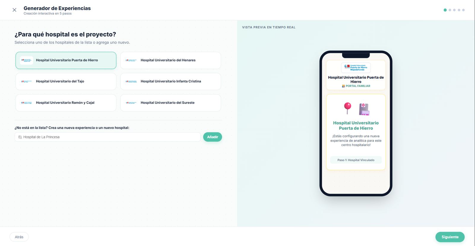 Constructor de encuestas y campañas en DSmart Care